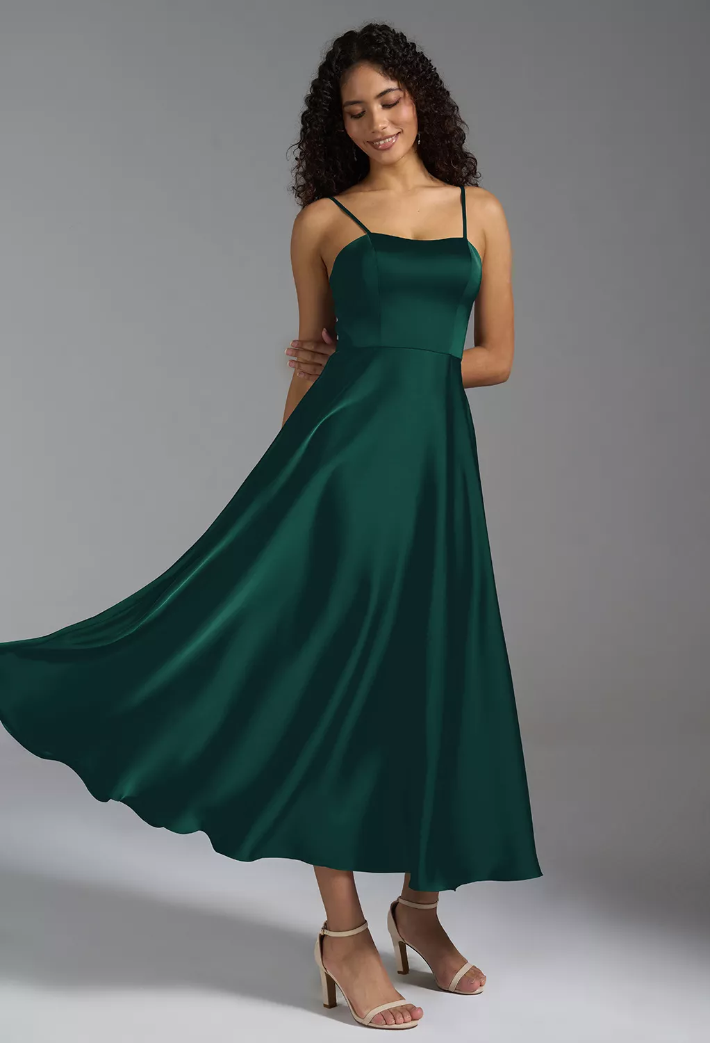 AW Lexi Hunter Green  Spring Wedding Guest Dresses